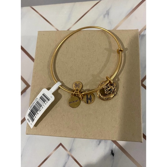 NWT Alex and Ani Mermaid II rafellian gold - Picture 4 of 5